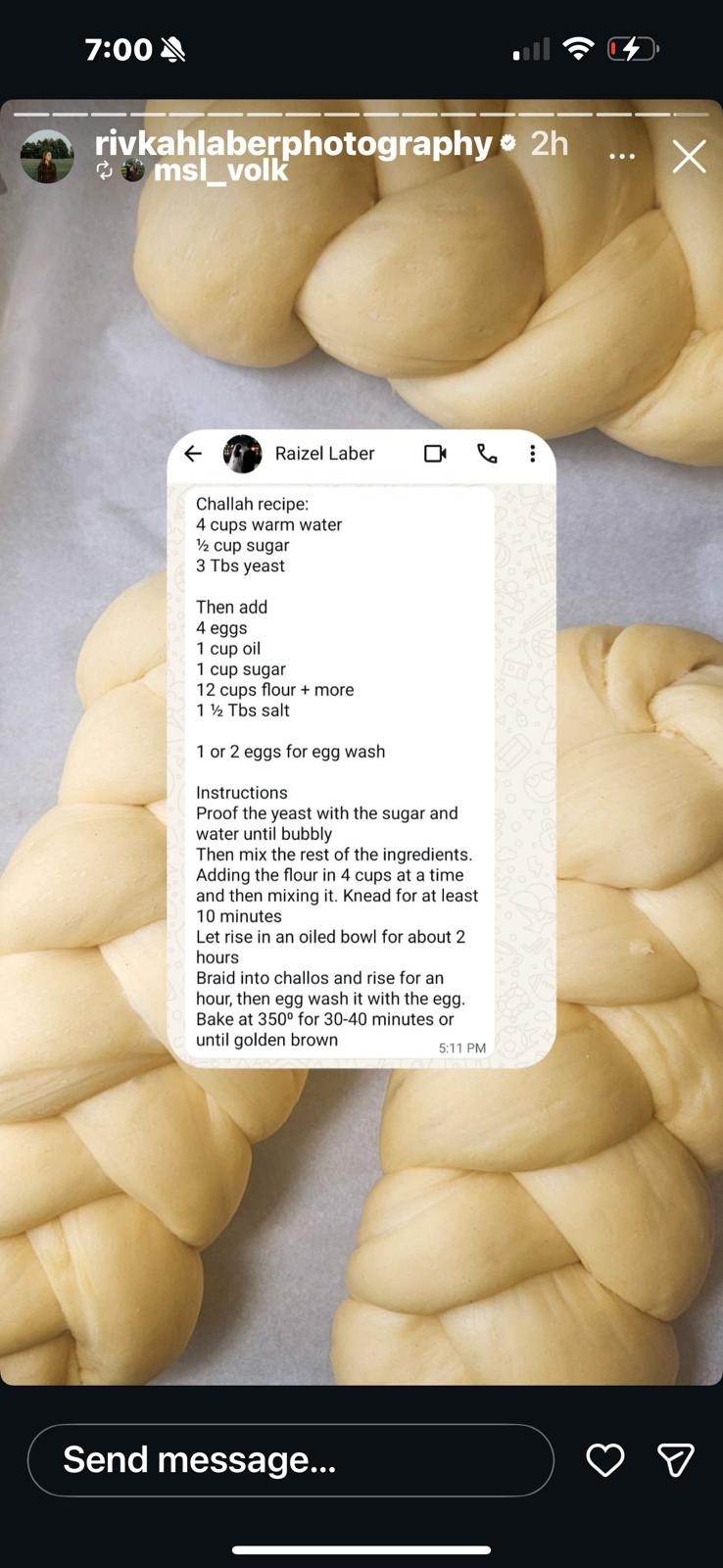 Raizel's Challah